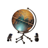 German THONFT Globe 3d Three-dimensional Suspension Light Luxury High-end Living Room Ornament High-end Niche Music Box Gift